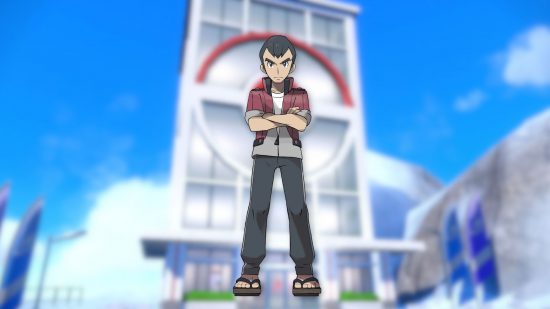 Custom image of Norman for our favourite Pokemon gym leaders guide