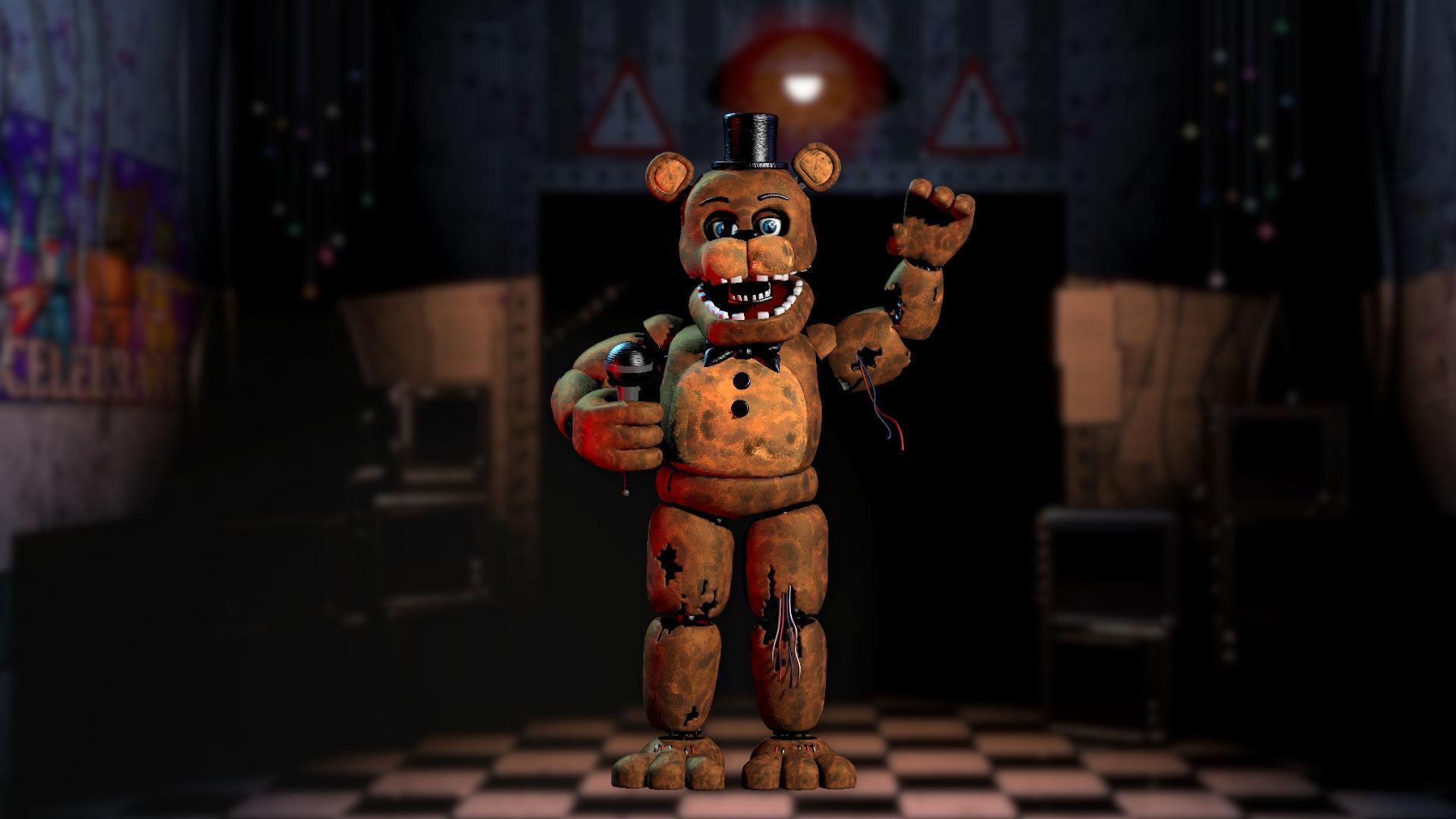 FNAF WITHERED ACTION FIGURE CREATION AND REVIEW - 2023 Fnaf Funko