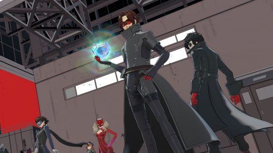 Persona 5 the Phantom X characters including the phantom thieves