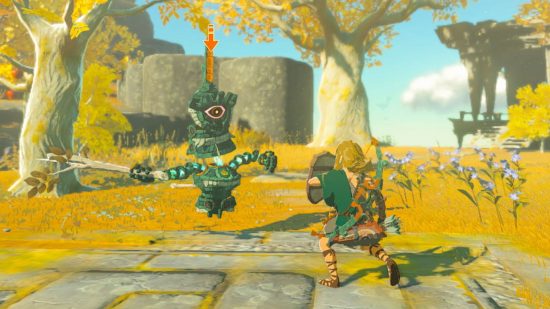 Zelda Tears of the Kingdom stream showing a new enemy