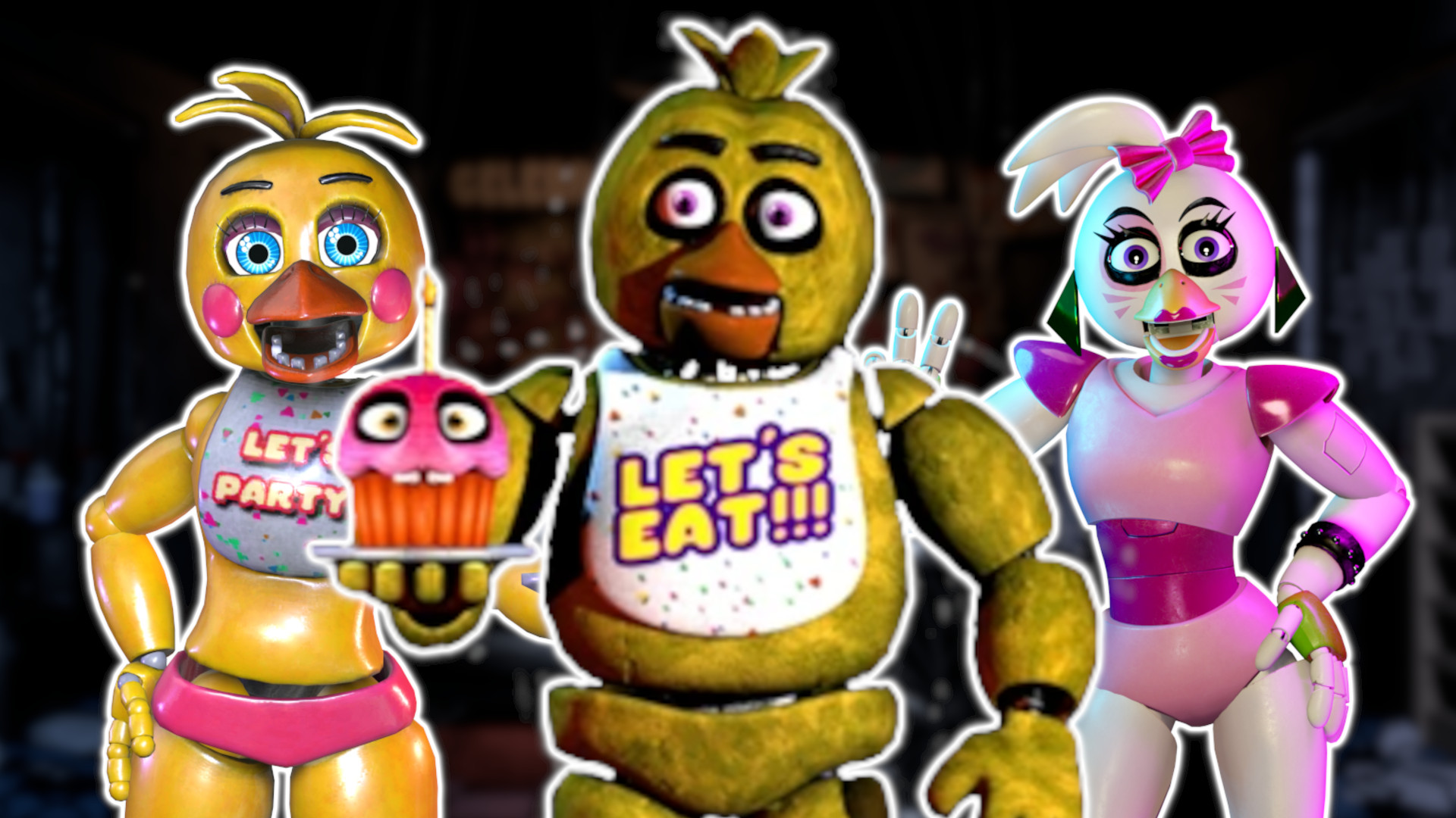 Withered chica  Fnaf drawings, Fnaf, Fnaf wallpapers