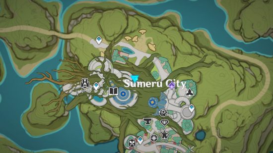 Ubicaciones de los personajes de Genshin Impact Windblume: ubicación de Dehya en el mapa