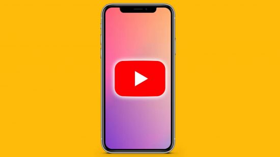 How to cancel YouTube Premium: an iphone appears against a yellow background, with the youtube logo appearing on the screen
