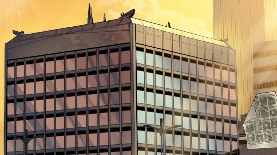 Marvel Snap newsletter promotion: an illustrated image shows the Daily Bugle from Spider-Man comics