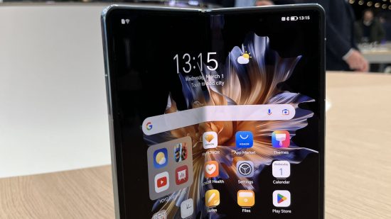 Picture of the Honor Magic Vs for MWC 2023 foldable phones roundup