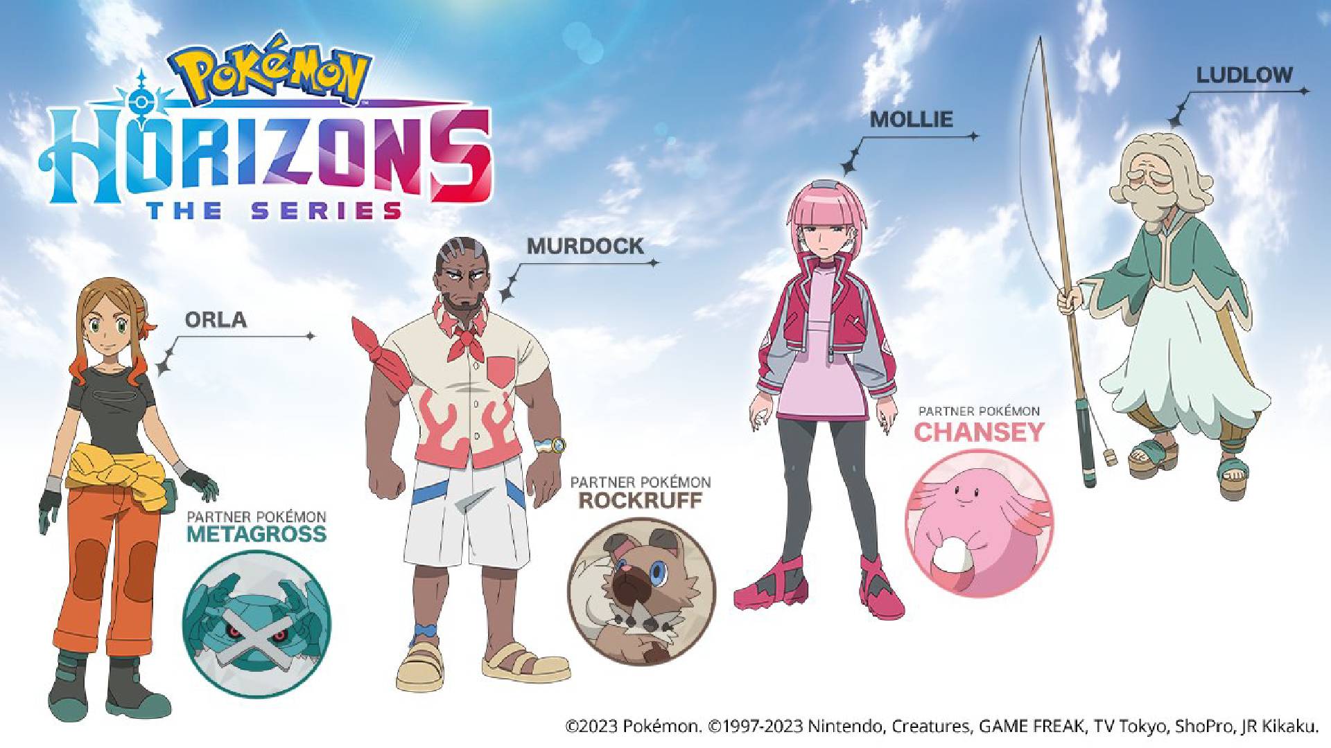 Characters appearing in Pokemon Horizons: The Series Anime