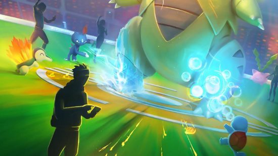 Cambios en incursiones remotas de Pokémon Go: el arte clave muestra a varios entrenadores luchando en una incursión