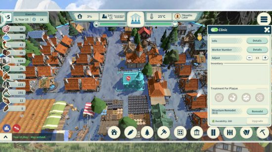 Reseña de Settlement Survival: una clínica seleccionada en el juego