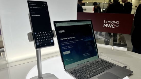 Image of Lenovo rollable tech for MWC 2023 tech roundup