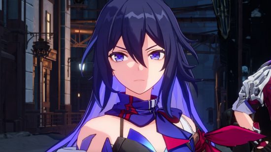 Honkai Star Rail tier list - Seele looking off to the side with a serious look on her face