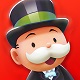 Mr Monopoly in front of a red background