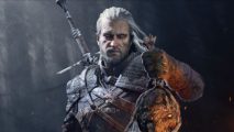 the Witcher 3 wallpapers: Geralt holding up a monster's head