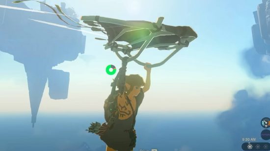 Zelda Tears of the Kingdom trailer breakdown: Link paraglides through the sky