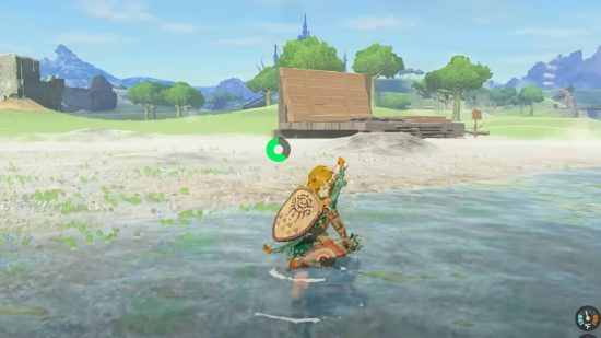 Zelda Tears of the Kingdom trailer breakdown: Link approaches some building materials