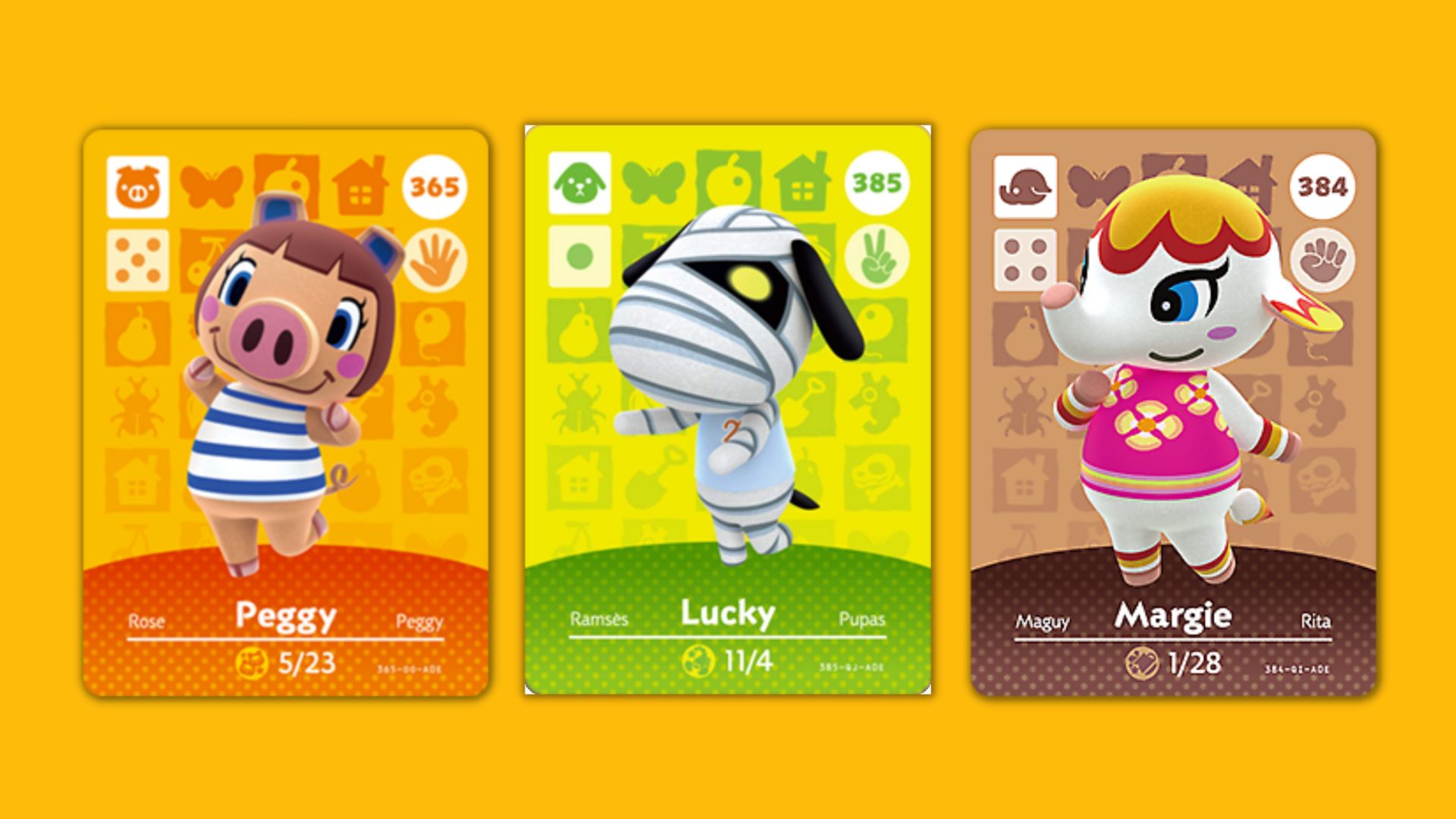 Every Animal Crossing amiibo card