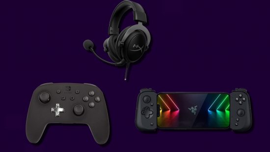 Amazon Gaming Week products on offer, including controllers and headsets.