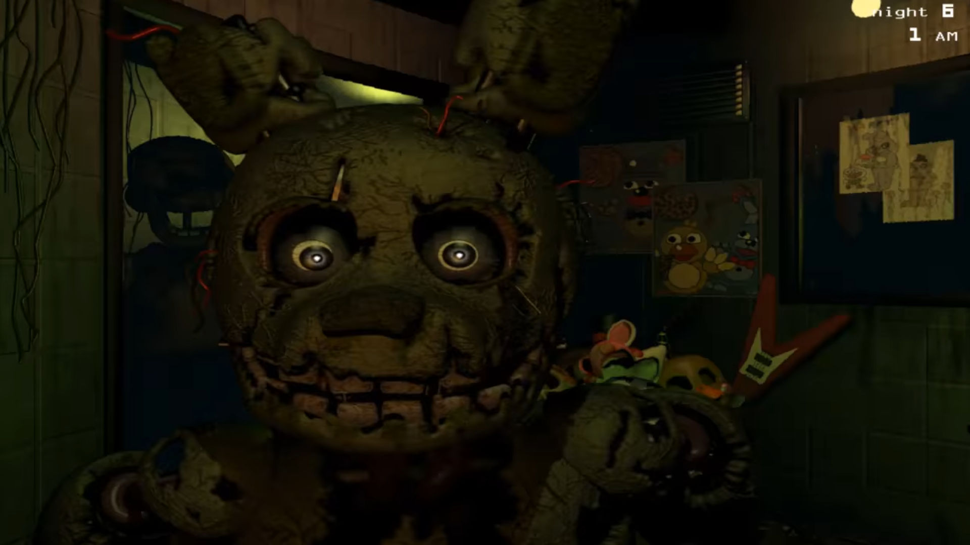 Springtrap as other FNaF Animatronic Types