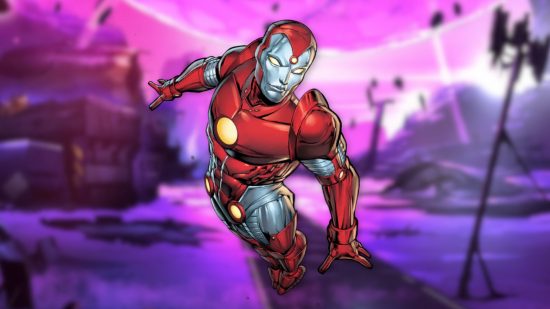 Custom image of Iron Lad floating through a strange planet for Marvel Snap Iron Lad news