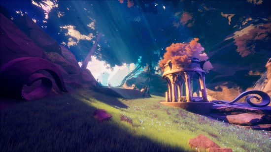 Strayed Lights review - a scenic view of a forest