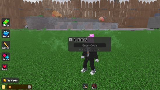 How to redeem Toy Defense codes in Roblox