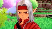 A white-haired anime boy scowling in the Dragon Quest Monsters: The Dark Prince trailer