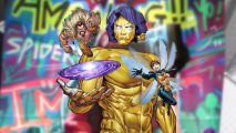 Custom image for Marvel Snap etiquette piece with the Living Tribunal, Warp, and Kraven on screen