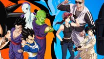 PUBG Mobile Dragon Ball Super: Key art for the Dragon Ball Super crossover featuring characters like Vegeta, Feisa, and Picolo.