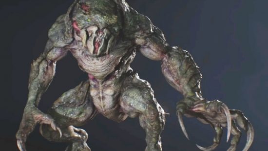 A close up of the Resident Evil Hunter Beta