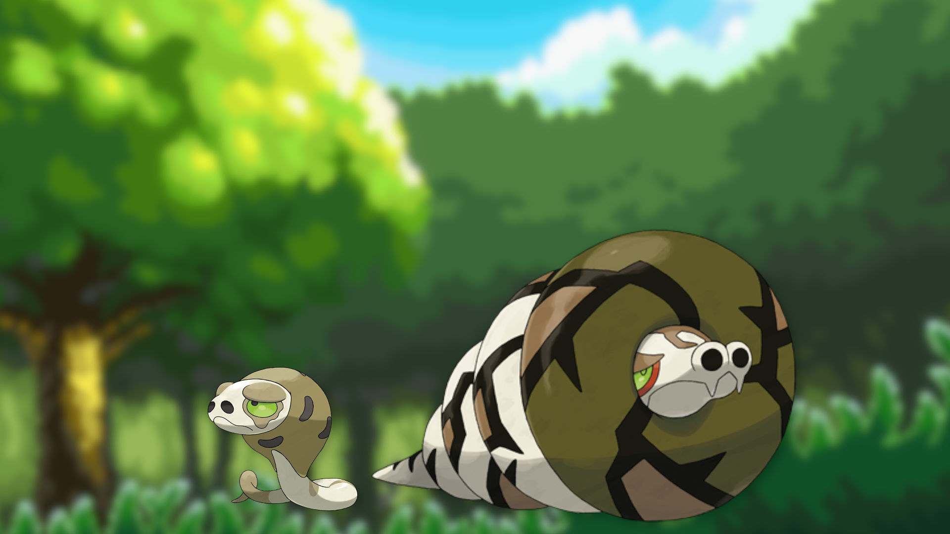 Custom image of Silicobra and Sandaconda for snake Pokémon guide