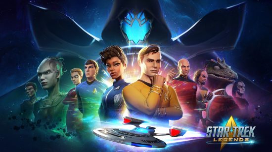 Star Trek games: Key art from Star trek Legends