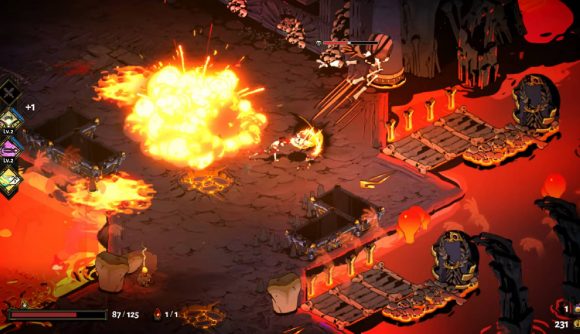 Top-down games: Zagreus explores the depths of hades and attacks enemies