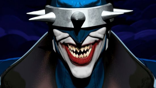 Screenshot of The Batman Who Laughs for DC Dark Legion release date speculation news