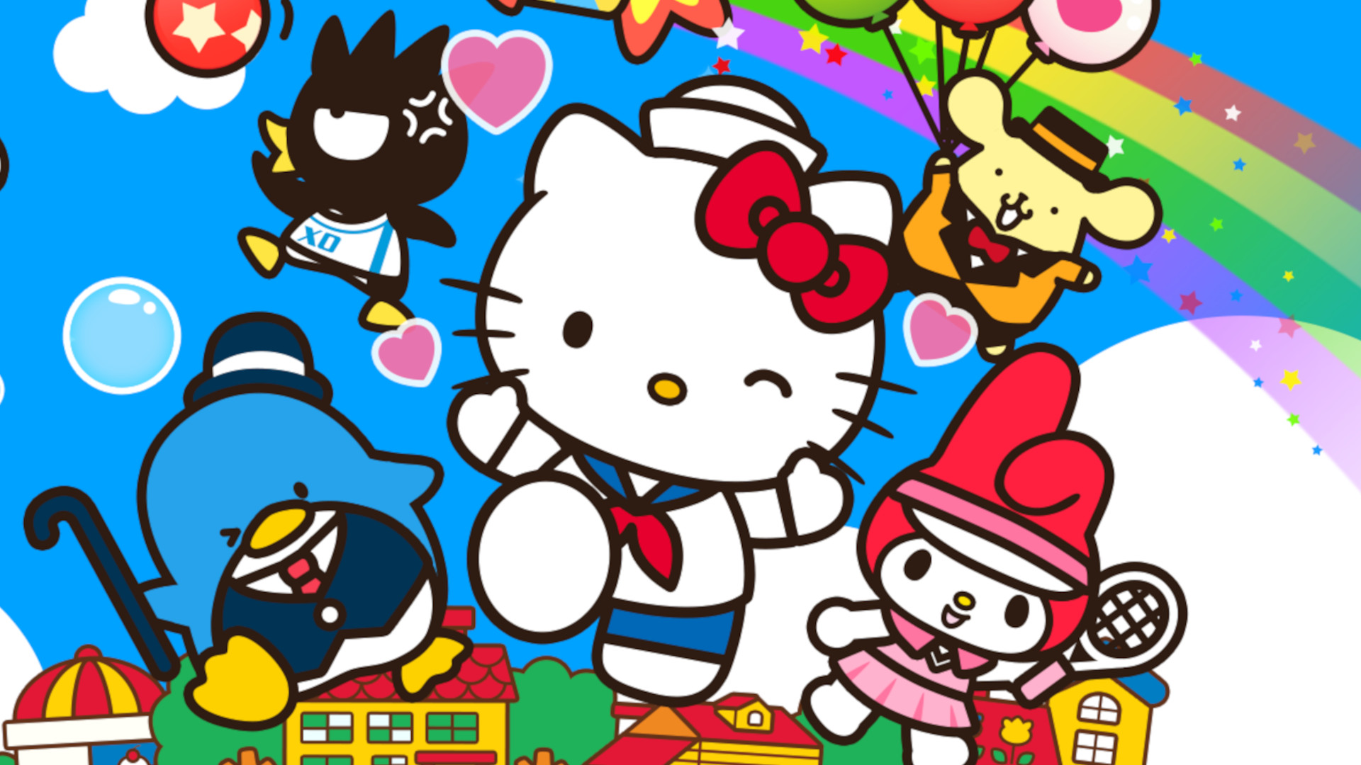 Download Hello Kitty and her adorable friends Wallpaper  Wallpaperscom