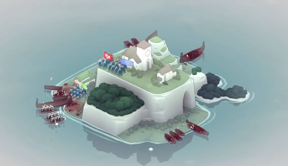 Tactics games: a small island is overrun with battling vikings
