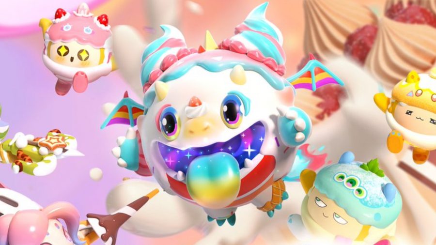 Eggy Party hero image featuring Hiccup the Cake Dragon