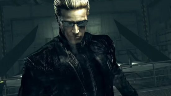 A look at the Resident Evil monster known as Wesker