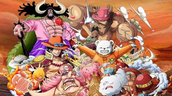 War of the Grand Line codes: several One Piece characters appear in key art