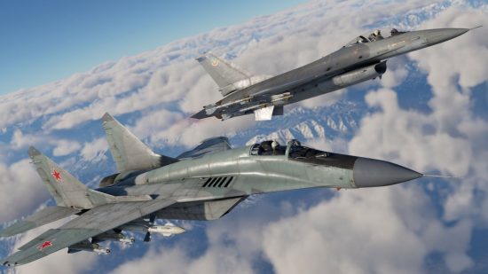Skjermbilde av to jetfly for War Thunder Planes Guide