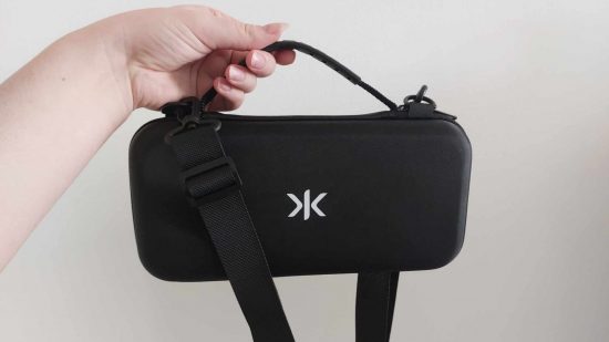 The CRKD Nitro deck's portable carrying case