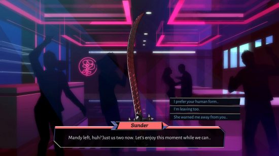 dungeon crawler games Boyfriend Dungeon: a sword talking to you with text options