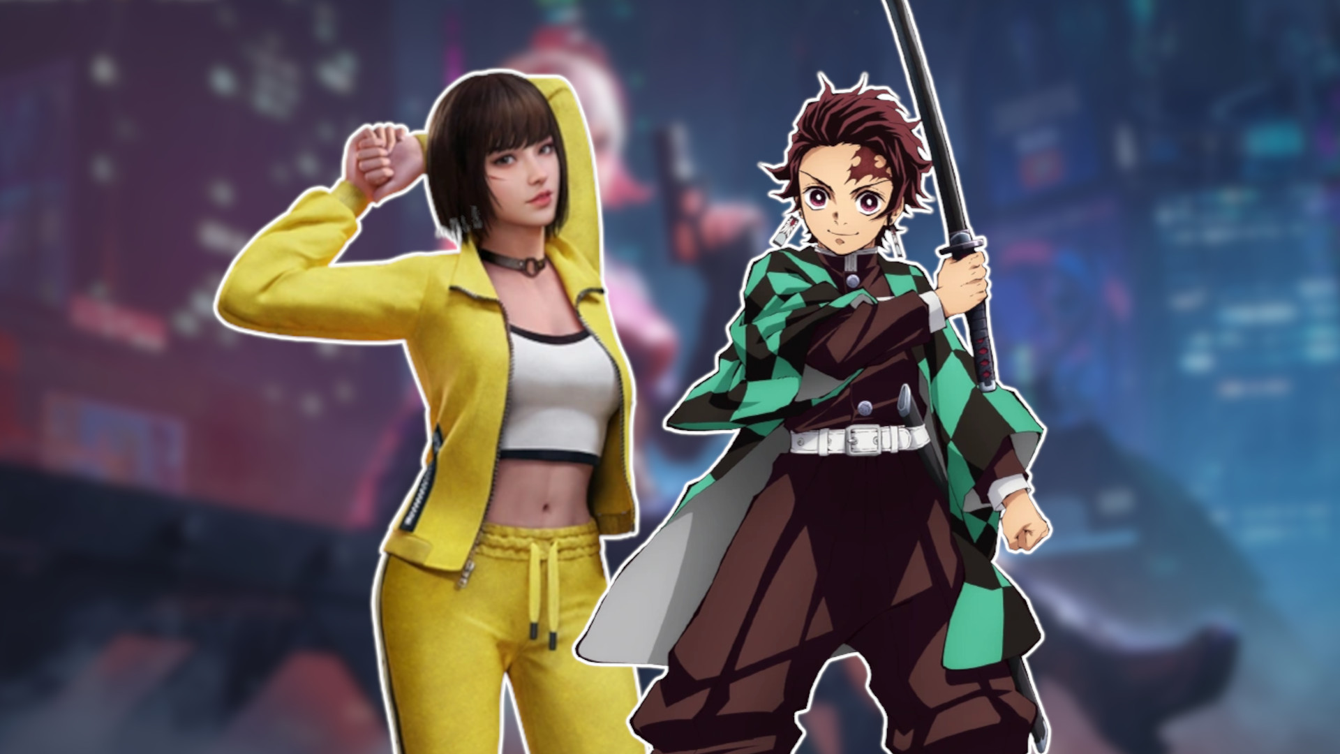 Free Fire x Demon Slayer collab: get exclusive freebies