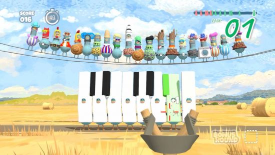 Headbangers review: a small party of pigeons take part in a silly music game