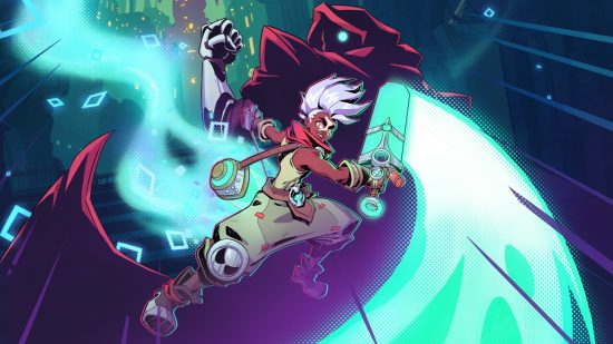 League of Legends games: Cover art of Ekko and a hooded figure
