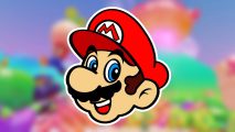 What is Marios last name: an image of Mario appears against a blurred background