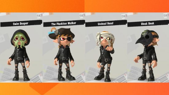 All the available Splatoon Halloween gear in 2023