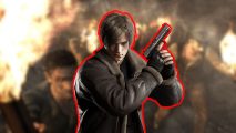 Custom image of Leon from Resident Evil 4 for best Resident Evil games guide
