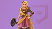 Custom image for Disney Mirrorverse tier list with Rapunzel ready for battle