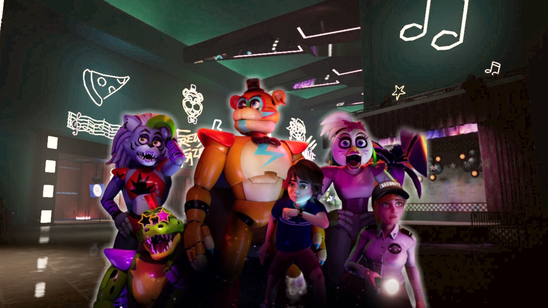 Five Nights at Freddy's HD Five Nights at Freddy's Security Breach  Wallpapers, HD Wallpapers