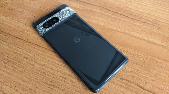 Image of the back of the Google Pixel 7 for Google Pixel 7 review