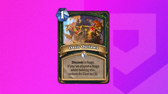 Hearthstone Demon Hunter: Oasis Outlaws card